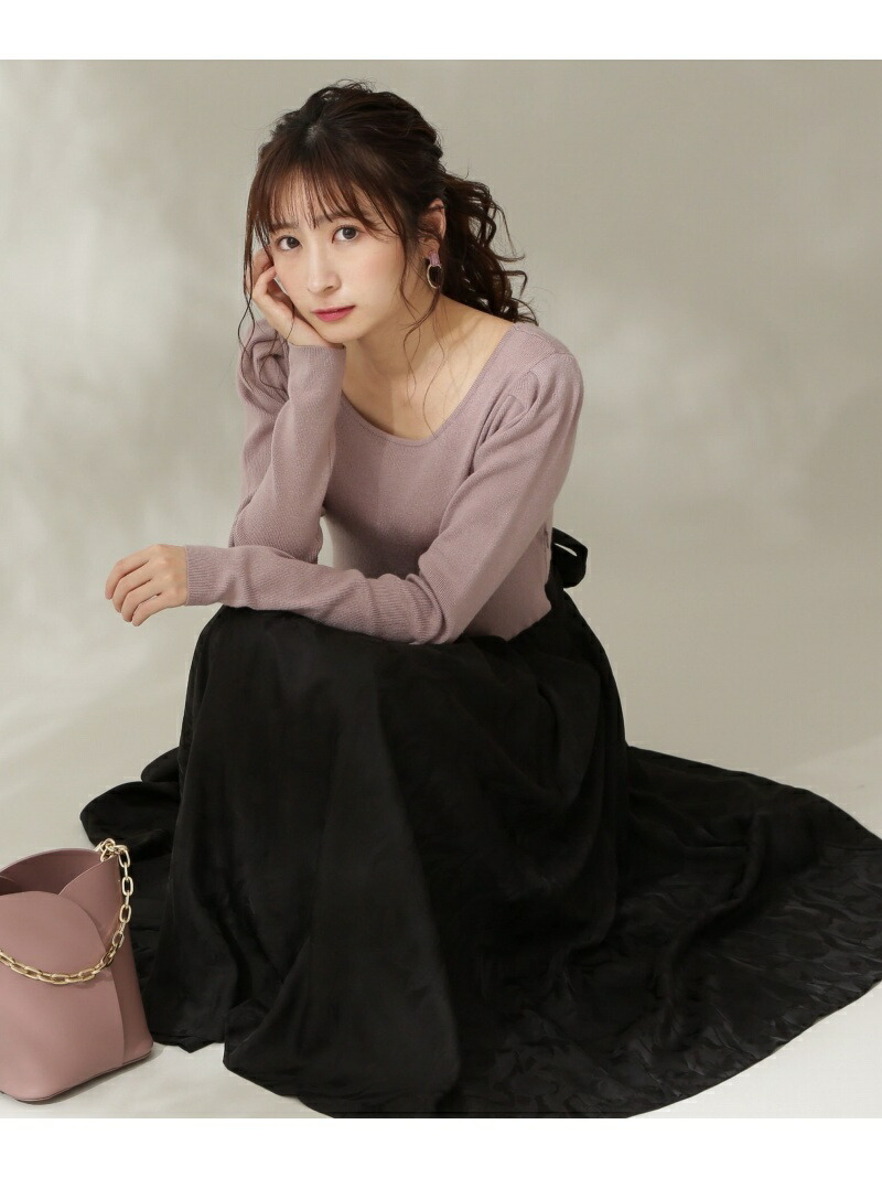 ジャガードニットドッキングワンピース Proportion Body Dressing プロポーションボディドレッシング ワンピース ワンピースその他 先行予約 送料無料 Rakuten Fashion Liceochiloe Cl