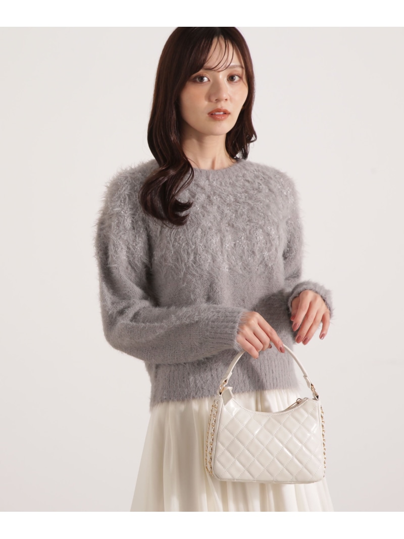 楽天市場】ウールブレンドスタンドカラー畔ニット 25AW PROPORTION