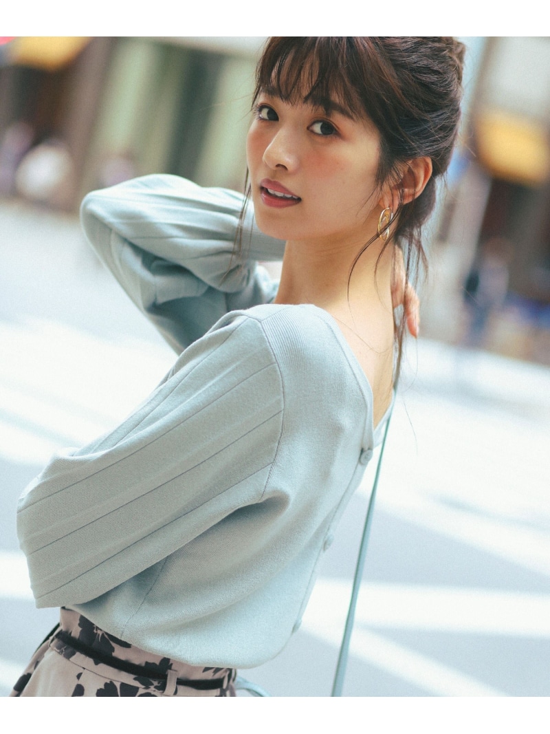 独特の素材 プロポーションボディドレッシング2袖ファー2wayグレー ...