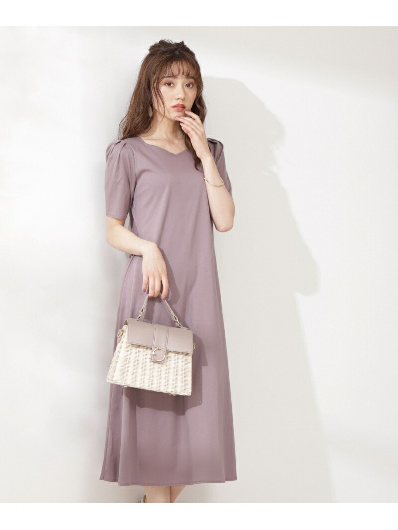 楽天市場 Sale 50 Off バックボタンカットワンピース Proportion Body Dressing プロポーションボディドレッシング ワンピース ワンピースその他 ブラウン グレー ブルー Rba E 送料無料 Rakuten Fashion Proportion Body Dressing