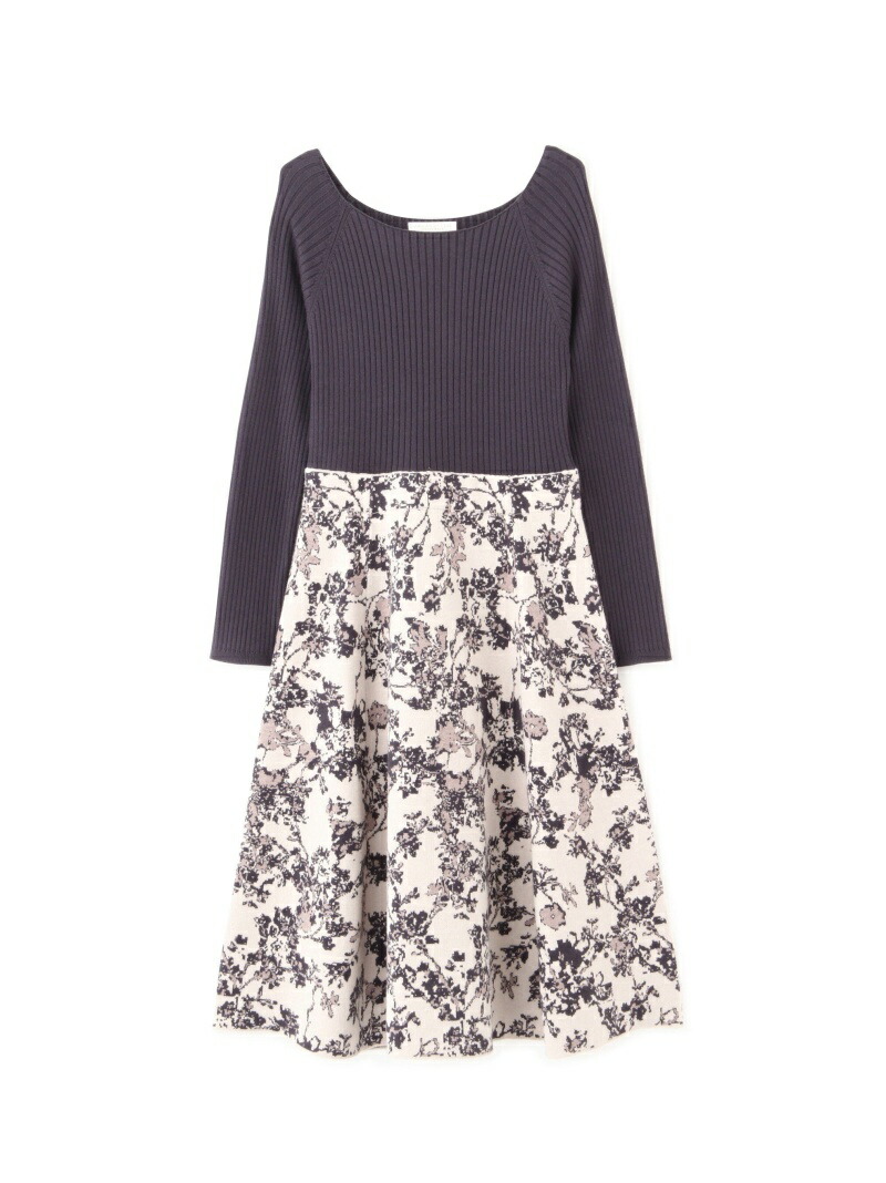 フラワージャガードニットワンピース Proportion Body Dressing プロポーションボディドレッシング ワンピース ワンピースその他 先行予約 送料無料 Rakuten Fashion Fitolab Com Br