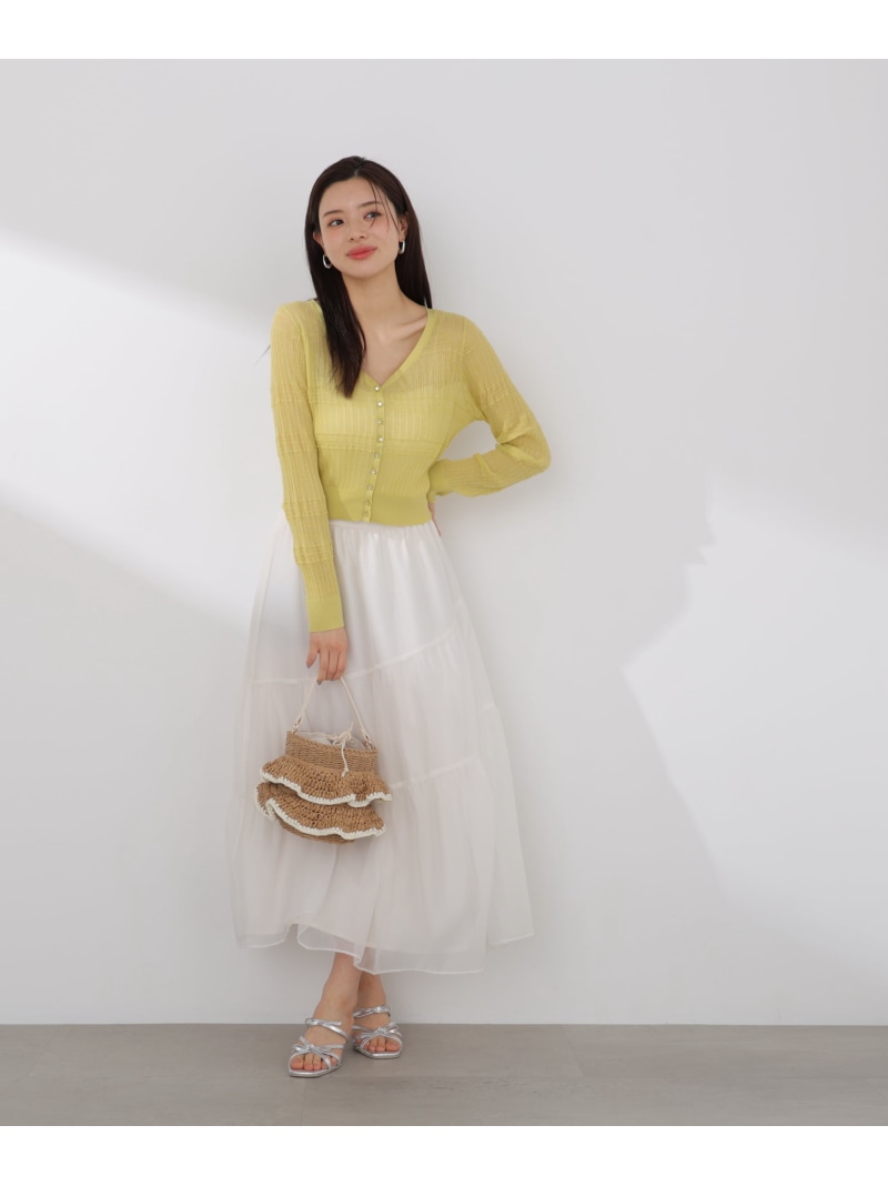 アシメティアードスカート 26SS PROPORTION BODY DRESSING プロポーションボディドレッシング スコート 余分の物のスコート 白いこと 黒いこと【貨物輸送無料】[ Fashion]