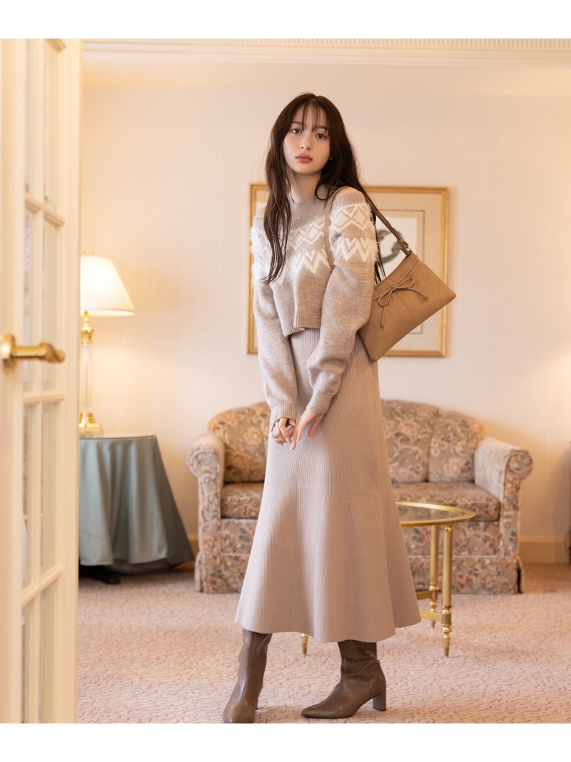 楽天市場】フロント釦ツイードワンピース 25AW PROPORTION BODY