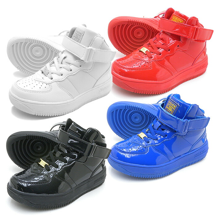 楽天市場 Visionビジョンストリートウェア Vko 502 ホワイト ブラック レッド ブルー 子供用軽量ハイカット ダンス スニーカー 衣装 ヒップホップ ダンス シューズ 16 0から23 0cmvko502 Pro Shooter プロシューター