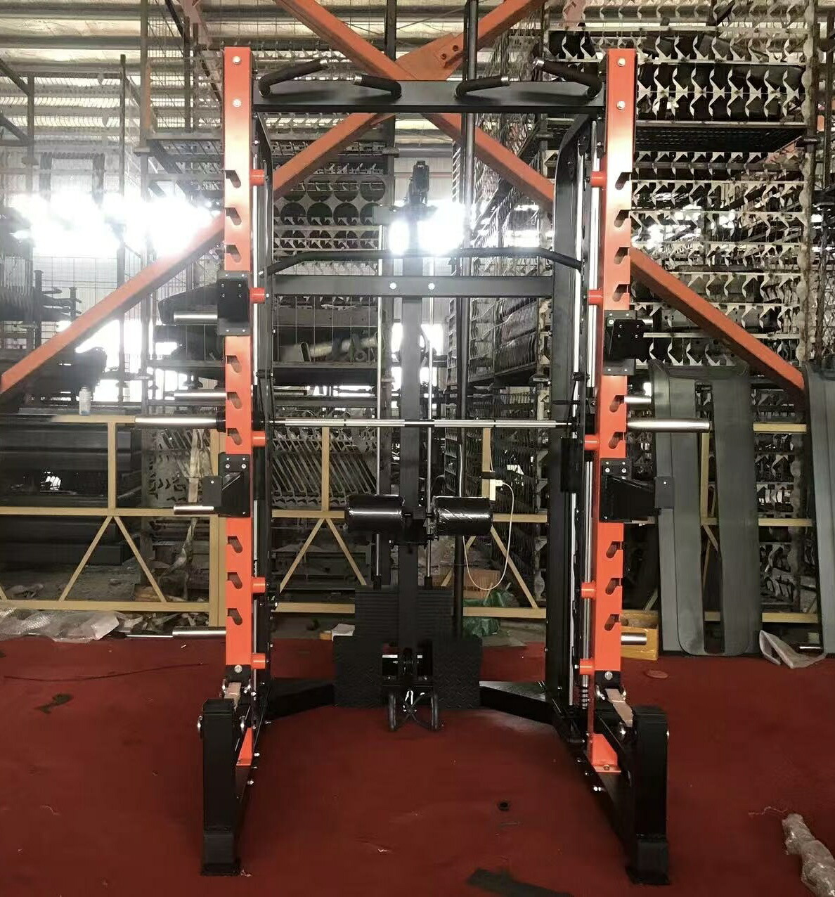 二分の一仕合わせ ラットプルダウン付 スミス形づくる お皿専用 シーテッドロー スクアット チンニング スモール体育館 個人的体育館 お役目用 LG-3PR01