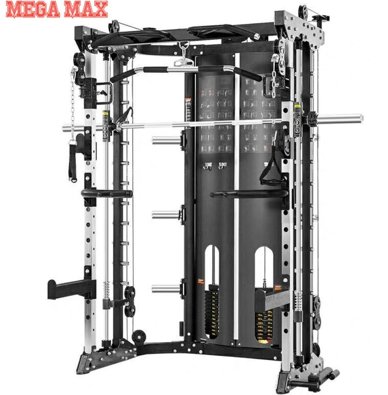 ケーブルマシン MEGA MAX ケーブルマシン ケーブルファンクショントレーナー