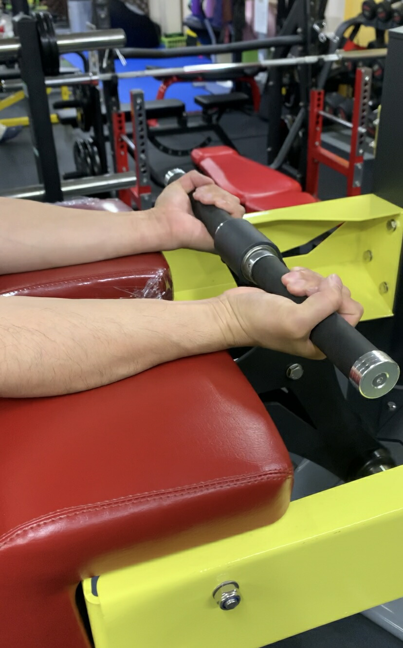 市場 前腕トレーニングマシン 前腕 業務用前腕トレーニングマシン プレートロード 本格トレーニングマシン