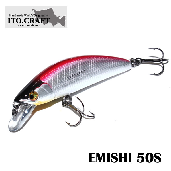 楽天市場】イトウクラフト 蝦夷ミノー 50S 1st タイプ2 #YMO 【メール