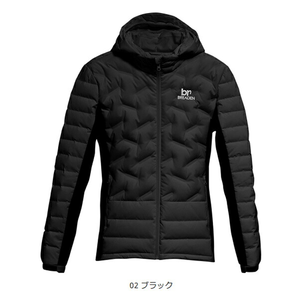 ブリーデン MUSCLE DOWN JACKET #02 黒いこと【電子メール便NG】【お取り寄せ相応う商いもの】