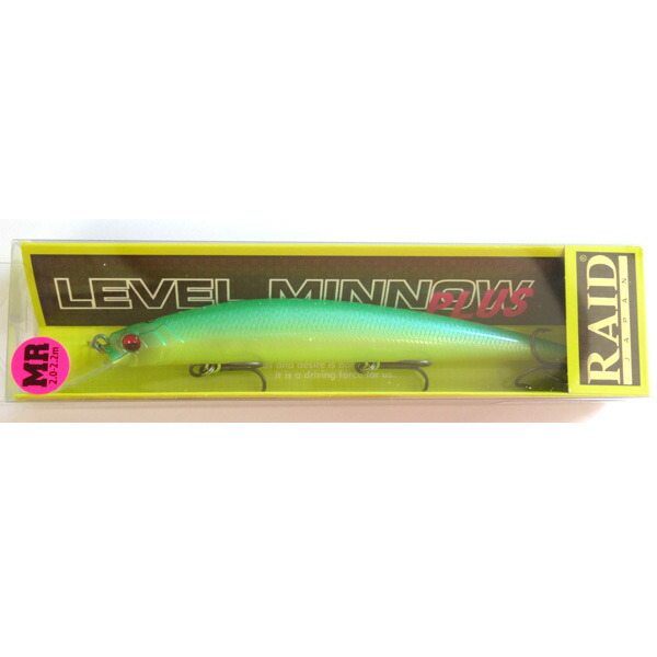 レイドジャパン　レベルミノー　ルアーセット LEVEL MINNOW Quick72 | RAID JAPAN