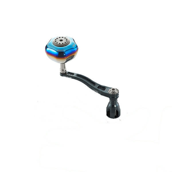 リブレ ハンドル パワーアーム88 シマノ 右巻き用 18000~20000サイズ 88mm 100.5g #ガンメタ&チタン 【送料無料】【お取り寄せ対応商品】