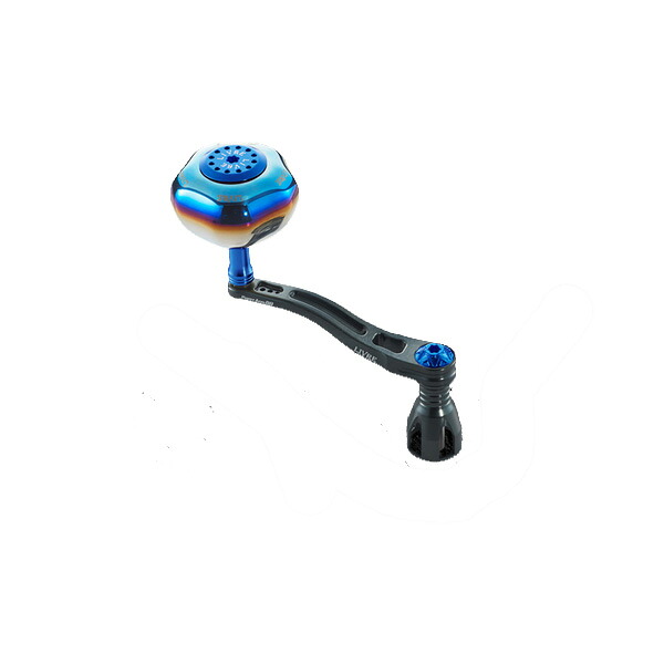 リブレ ハンドル パワーアーム88 シマノ 左巻き用 18000~20000サイズ 88mm 100.5g #ガンメタ&ブルー 【送料無料】【お取り寄せ対応商品】