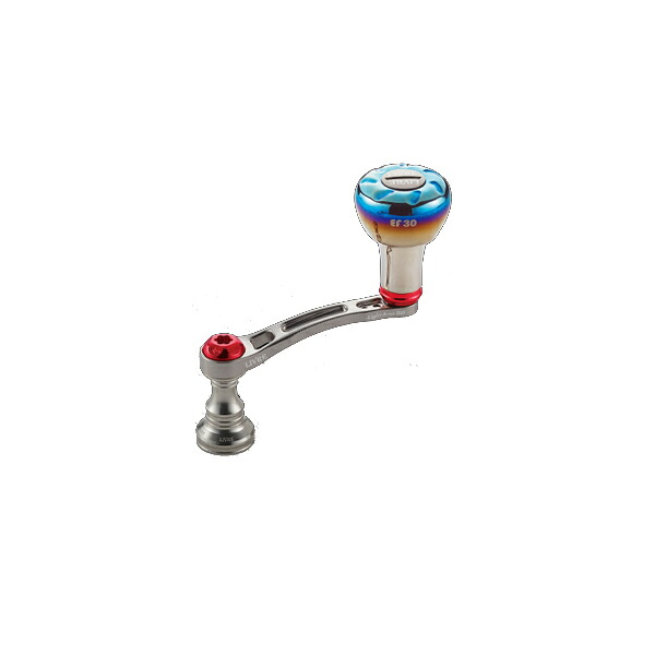 リブレ ライトアーム58 シマノS2用 58mm 36.0g #チタン/レッド 【送料無料】【お取り寄せ商品】｜プロショップケイズ店