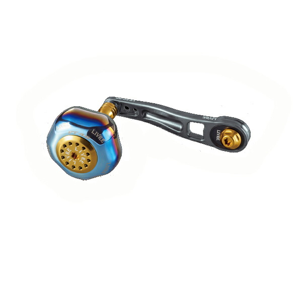 リブレ LB 80-85 ダイワB1 70.7g #ガンメタ/ゴールド 【送料無料!】【リールカスタムパーツ】【カスタムハンドルノブ】