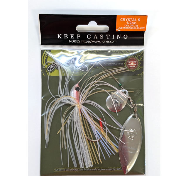 楽天市場】ノリーズ クリスタルS タンデムウィロー 3/8oz