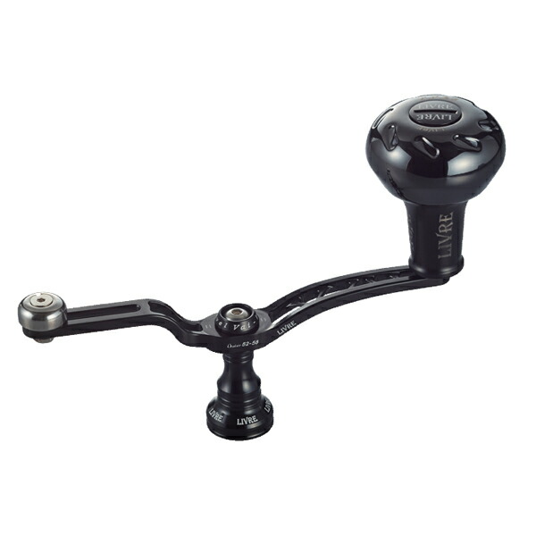 リブレ ユニオン 52-58 EP37B Bシリーズ DS左巻き用 #オールブラック 【送料無料】【お取り寄せ商品】【リールカスタムパーツ】【ハンドルノブ】LIVRE union