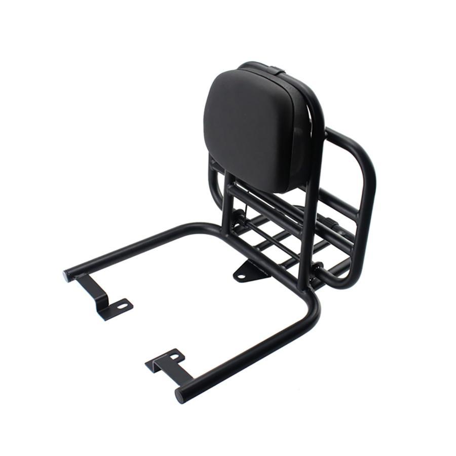 バイク バックレスト リアキャリア付き クロスカブ Cross Cub 50/110 専用 折りたたみ式 荷物ラック 背もたれ CC50/CC110 アクセサリー｜プロスパープラス
