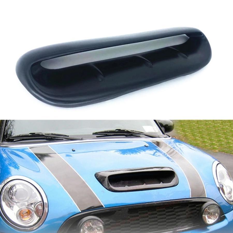 マットブラック 車 フロント エンジンフード ボンネット スクープエアベント 外装 カスタム 高品質 2002-2006ミニクーパーS R53 R50｜プロスパープラス 12,691円