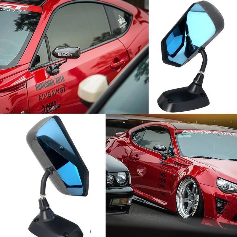 サイドミラー レーシング ドアミラー F1 D1 GT ドリフト R33 R34 R35 RX7 86