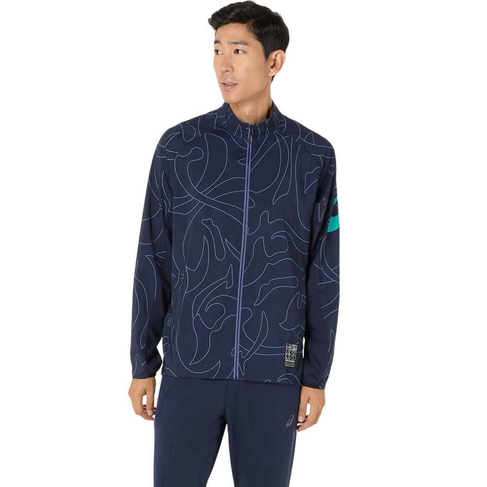 アシックス asics マルチSPウェア ユニセックス クールグラフィックサマーウーブンジャケット 2031E988-400 2025SS