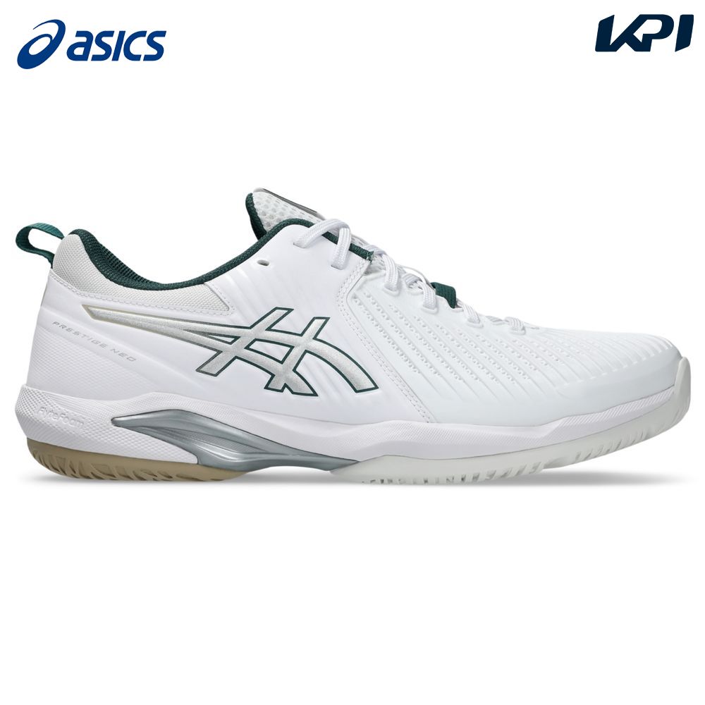 アシックス asics 庭球シューズ ユニ一発やる   PRESTIGE NEO プレステージネオ オール厚地の外套用 広々とした 1043A028-100