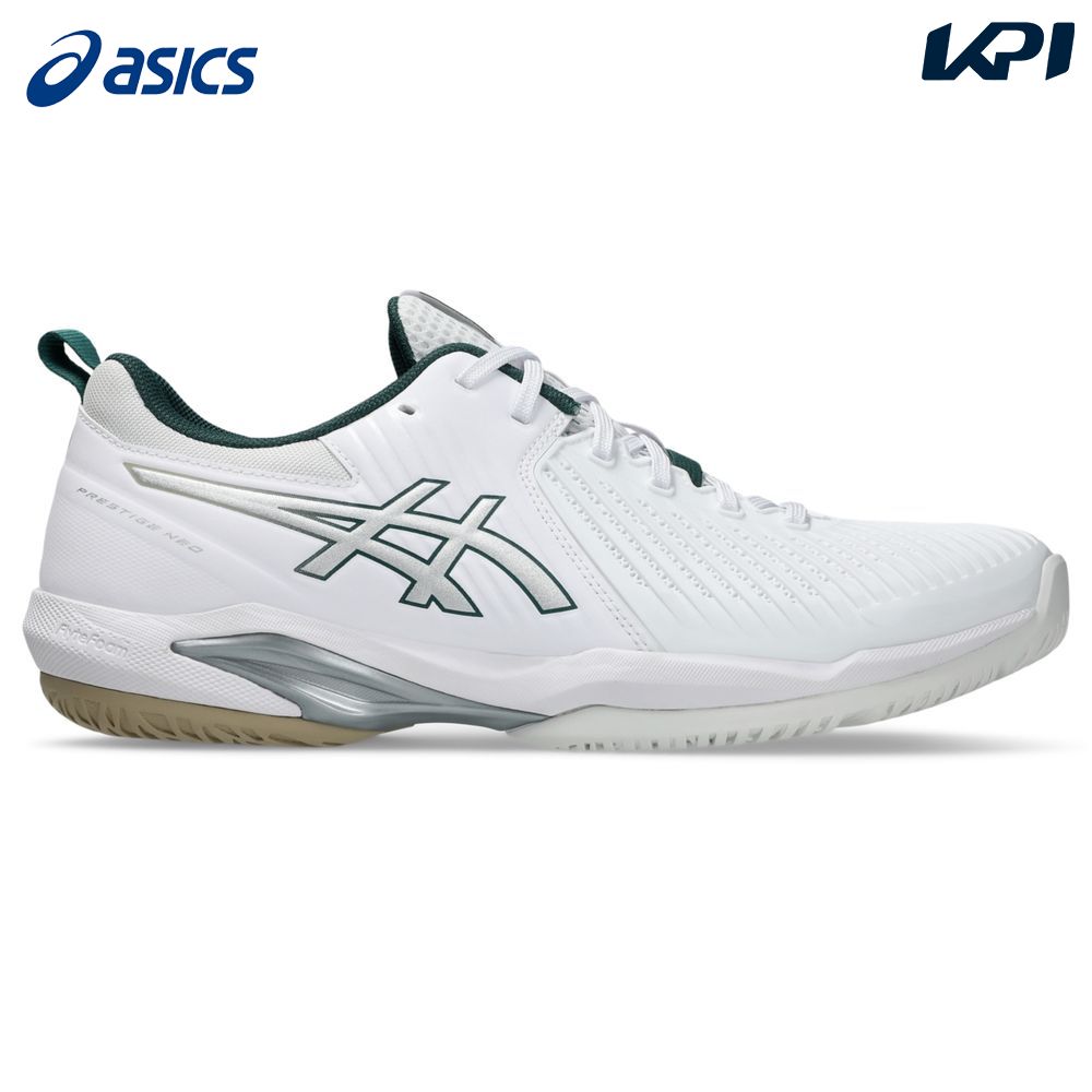アシックス asics 庭球シューズ ユニ一発やる   PRESTIGE NEO プレステージネオ オール厚地の外套用 1043A030-100