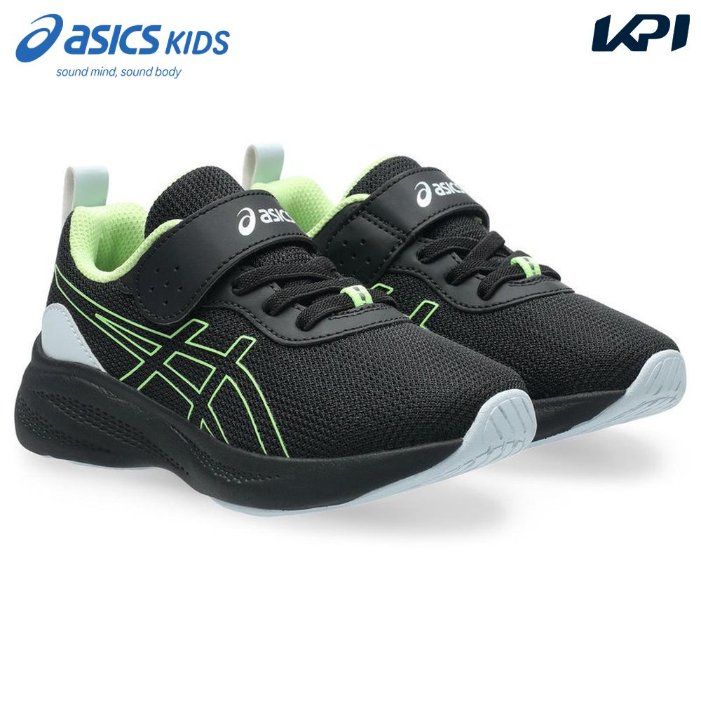 アシックス asics ランニングシューズ ジュニア LAZERBEAM レーザービーム MP-MG-PS ゴム紐+ベルト靴タイプ 1154A221-001