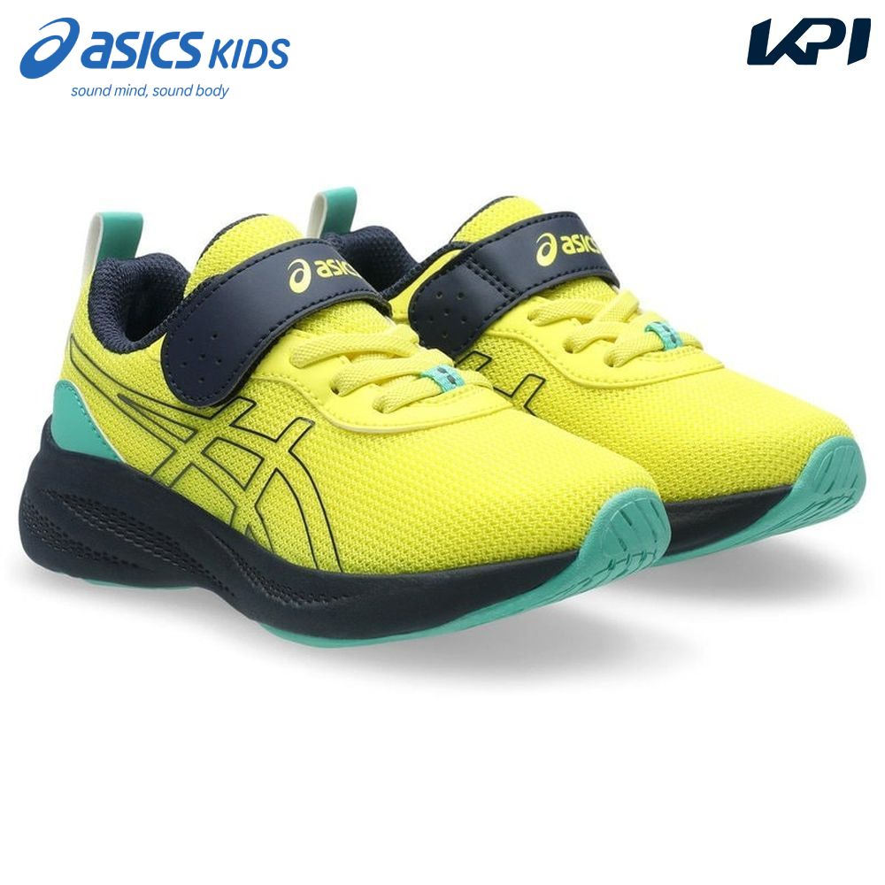 アシックス asics ランニングシューズ ジュニア LAZERBEAM レーザービーム MP-MG-PS ゴム紐+ベルト靴タイプ 1154A221-750