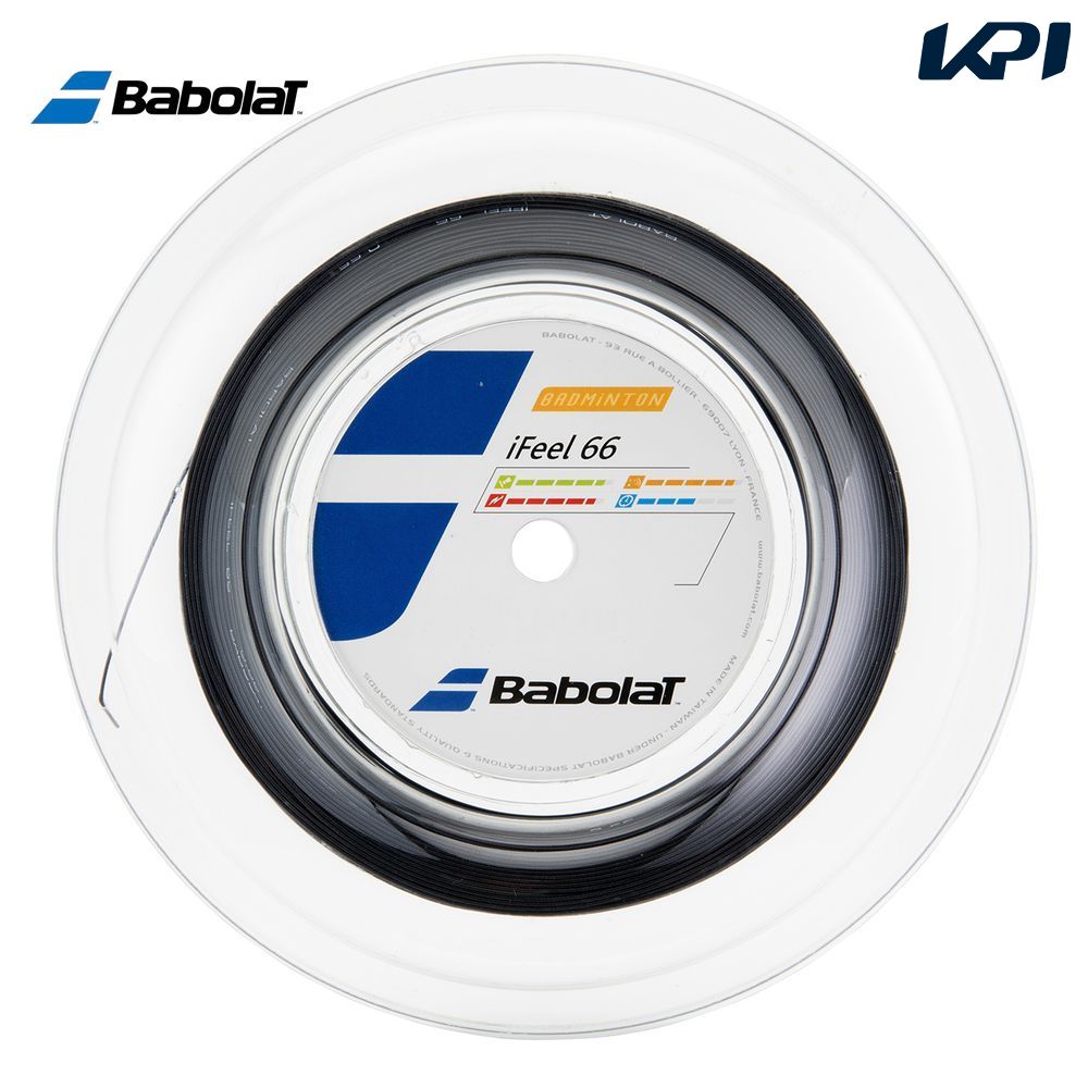 バボラ Babolat バドミントンガット・文字列  アイフィール 66 200M IFEEL66 200M 243127