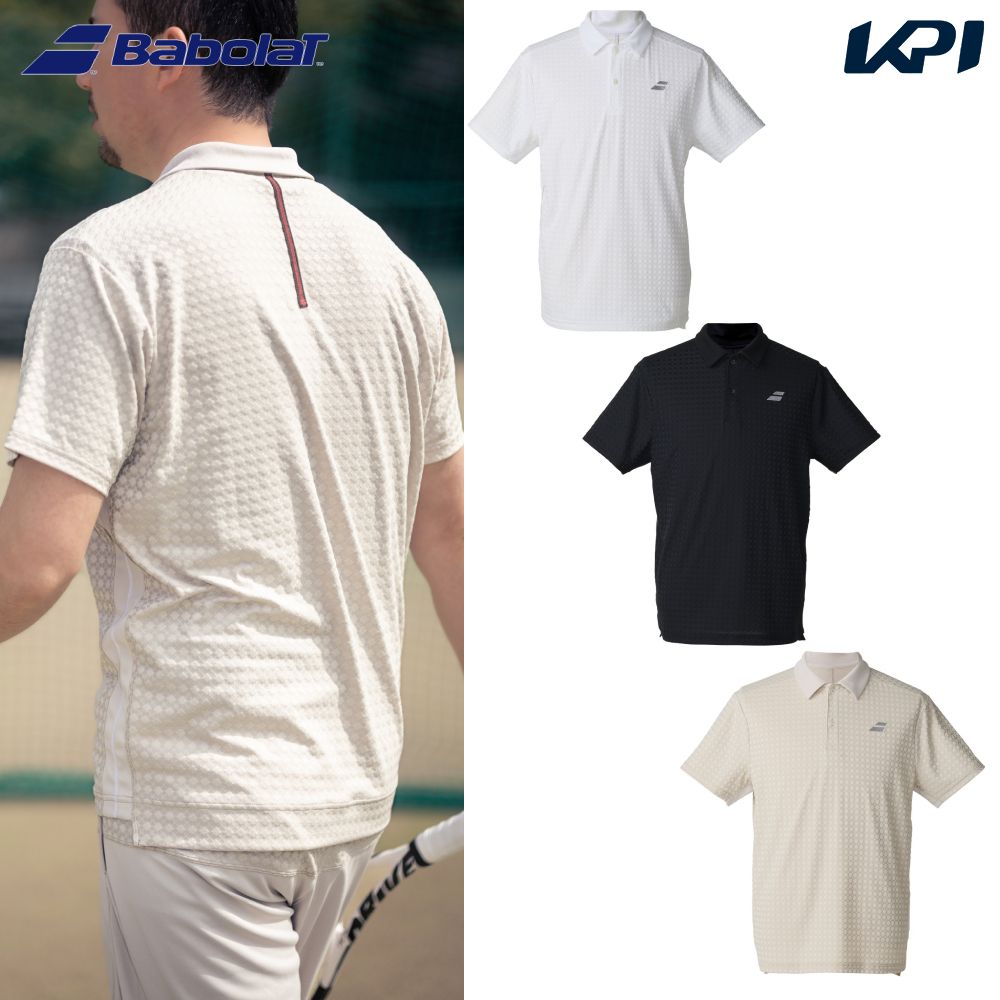 バボラ Babolat テニスウェア ユニセックス PLAY SHORT SLEEVE SHIRT　 ショートスリーブシャツ BUG6353 2026FW 7月下旬発売予定※予約｜pro sports
