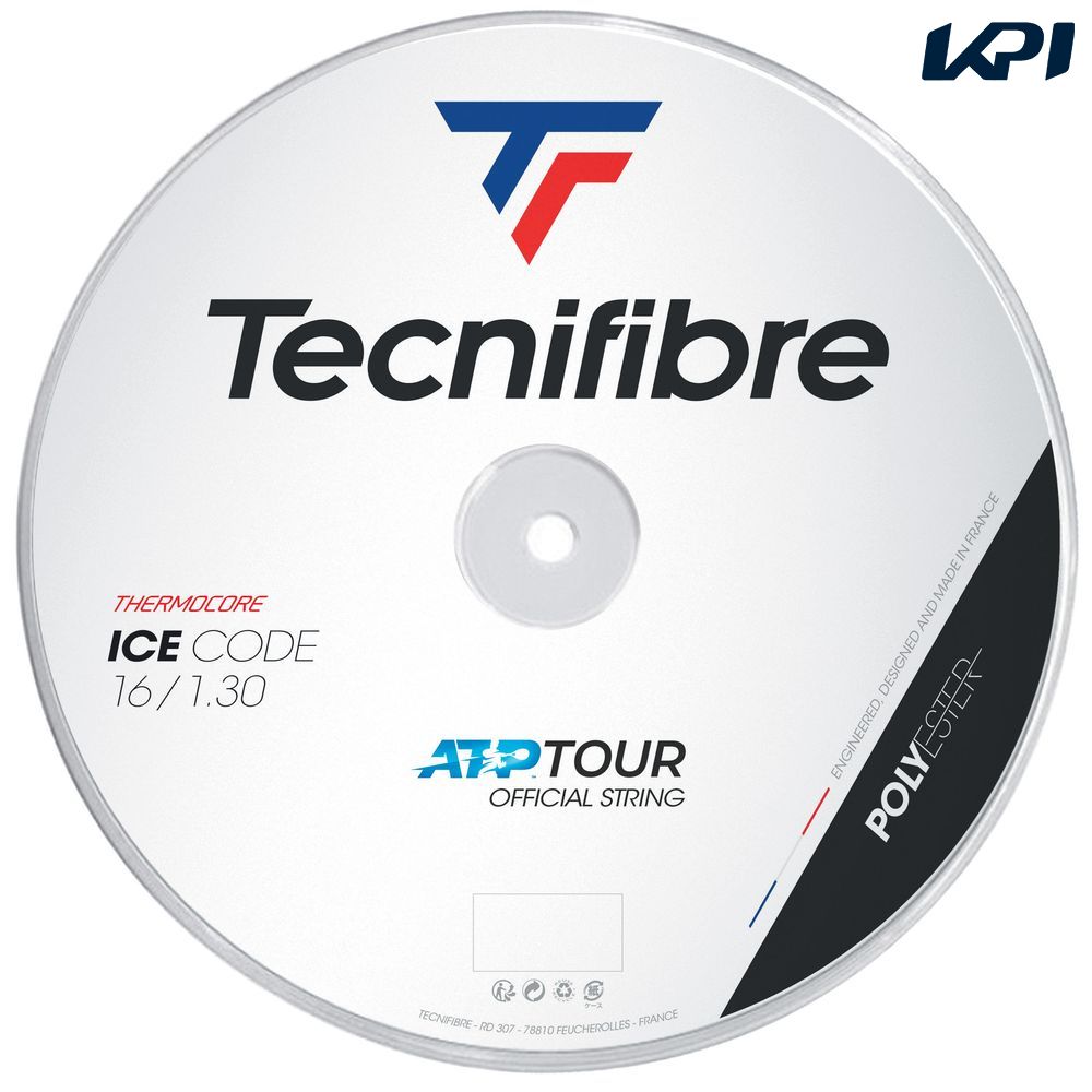 テクニファイバー Tecnifibre テニスガット・ストリング ICE CODE アイスコード 200mロール 1.30mm TFR422 TFSR402「レーザースピントライアル エントリー対象」｜pro sports