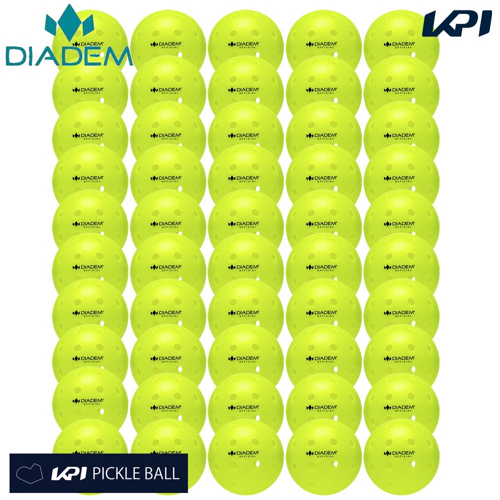 『即日出荷』ダイアデム DIADEM  ピックルボール ボール POWER PICKLEBALL 50PK パワー（50個入） TPB004