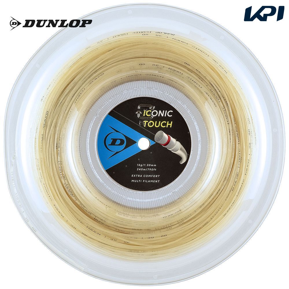ダンロップ DUNLOP テニスガット・ストリング ICONIC TOUCH アイコニック・タッチ ロールタイプ 240mロール DST32011 18,790円