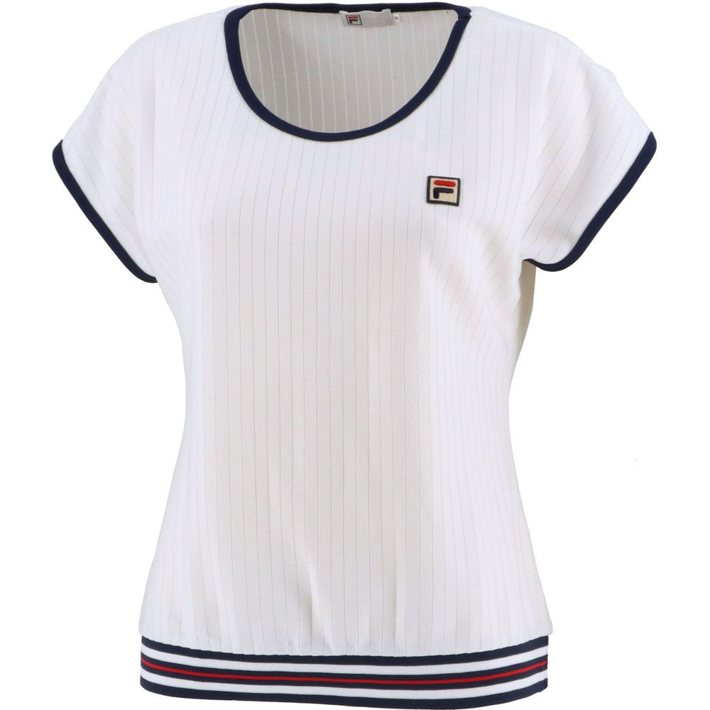 Sports フィラ テニスウェア レディース レディース テニスウェア レディース ゲームシャツ Fila Vl2321 Tシャツ 送料無料 21ss Pro