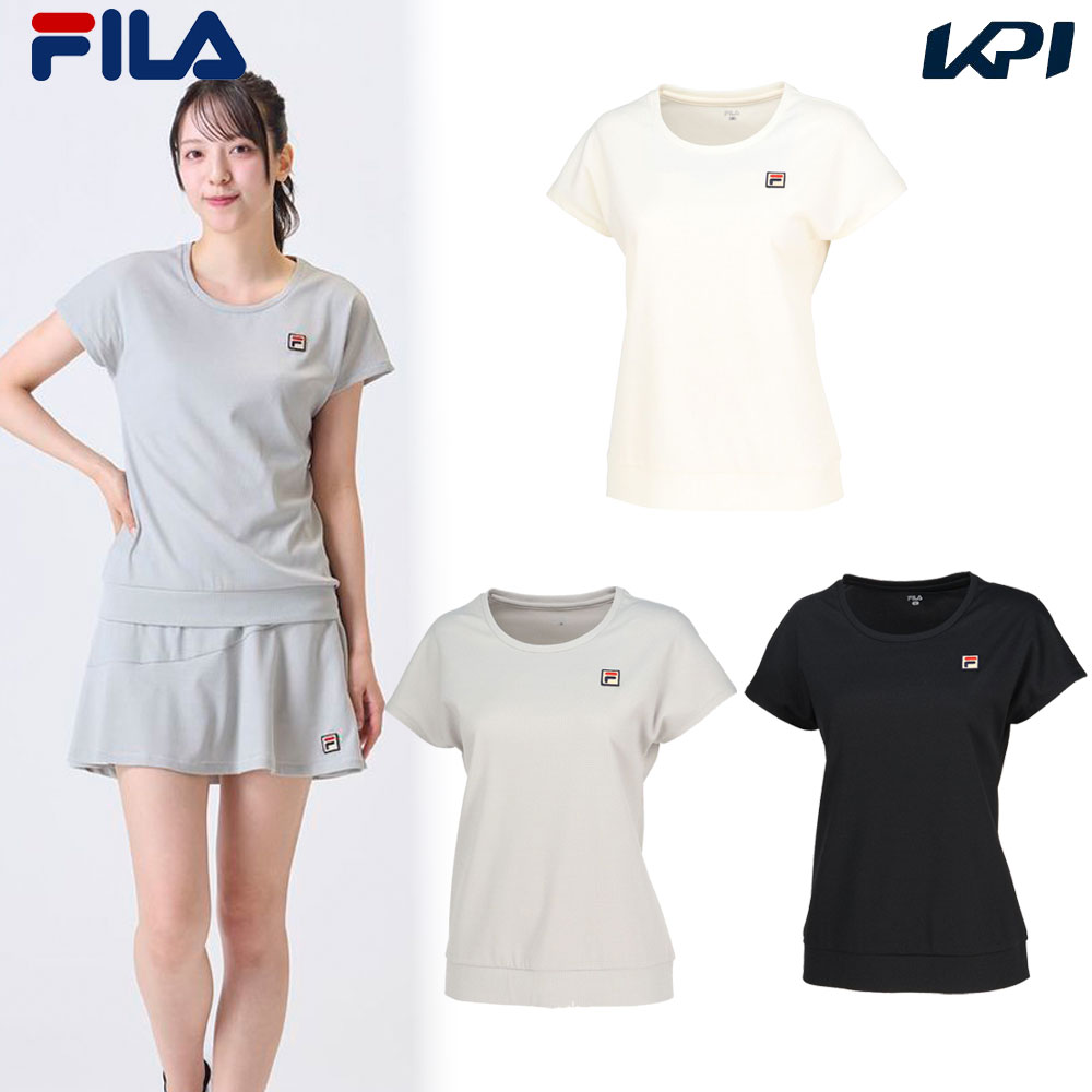 【楽天市場】フィラ FILA テニスウェア レディース ゲームシャツ VL2942 2024FW：pro sports