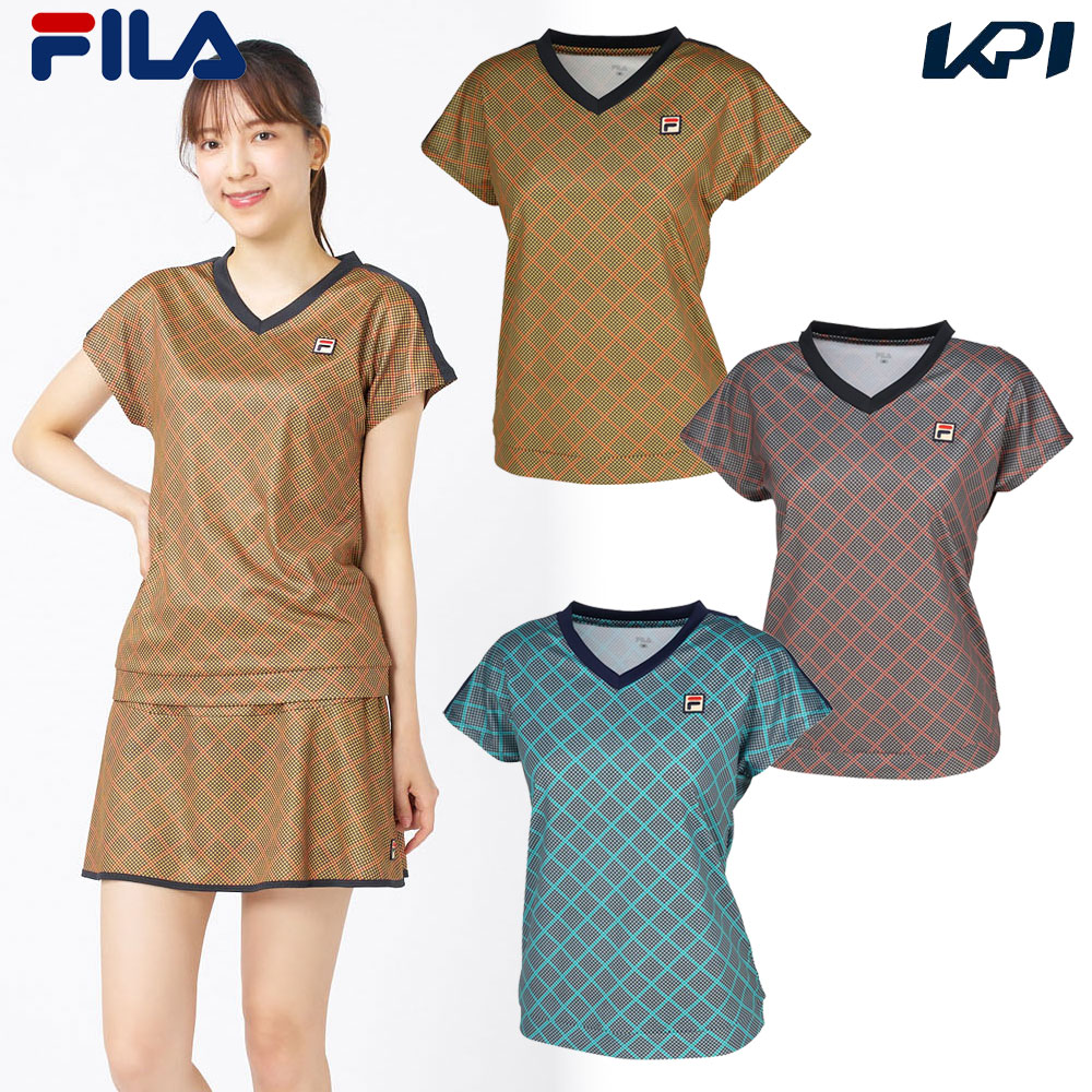 「最短当日出荷」フィラ FILA テニスウェア レディース ゲームシャツ EL0217 2025FW