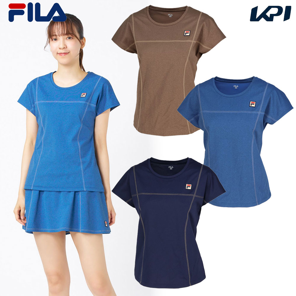 「最短当日出荷」フィラ FILA テニスウェア レディース ゲームシャツ EL0225 2025FW