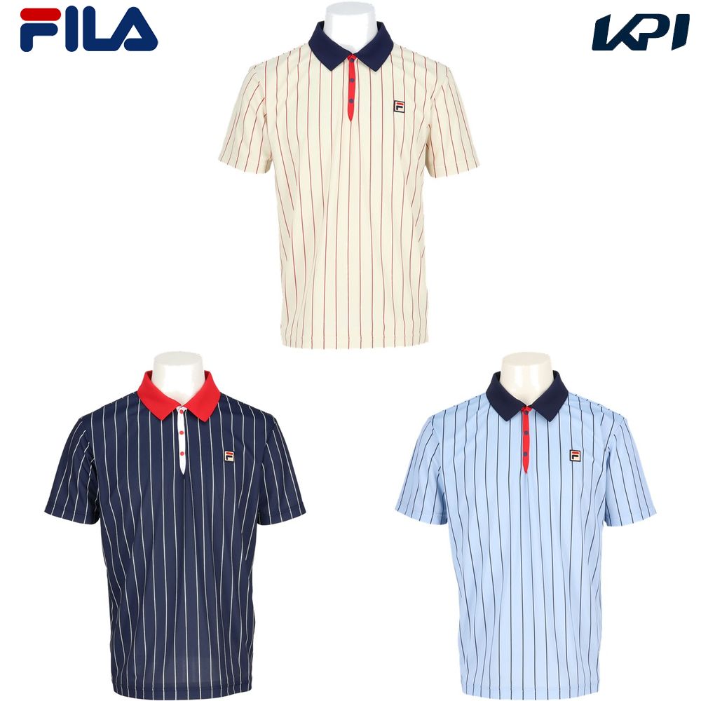 フィラ FILA テニスウェア メンズ ゲームポロ CZ6SGM004 2026SS 2月上旬発売予定※予約