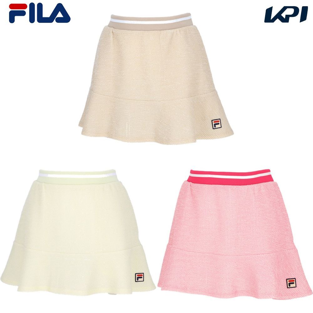 フィラ FILA 庭球御召しもの レディース   スカート CZ6SGW021 2026SS