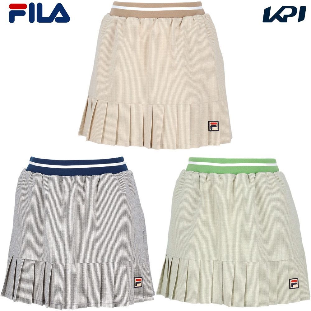 フィラ FILA 庭球御召しもの レディース   スカート CZ6SGW047 2026SS