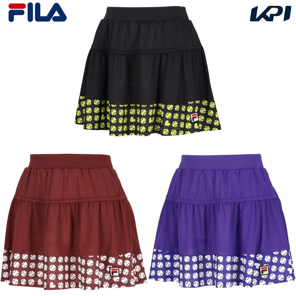 フィラ FILA テニスウェア レディース スコート CZ6SGW055 2026SS 4月上旬発売予定※予約