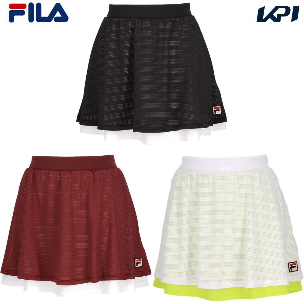 フィラ FILA 庭球御召しもの レディース   スカート CZ6SGW060 2026SS