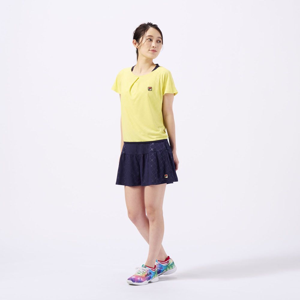 即発送可能 WS3321 レディース FILA プリンス テニス Prince テニスウェア ウェア キュロット 2023SS テニスウェア キュロットパンツ  2023SS