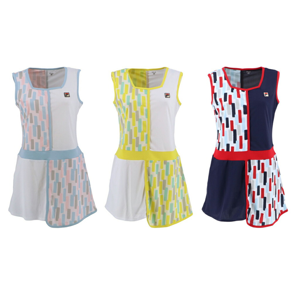 手数料安い エントリーで店内全品ポイント10倍 4 1 フィラ Fila テニスウェア レディース ワンピース Vl2284 21ss 輝く高品質な Devisers Co Uk