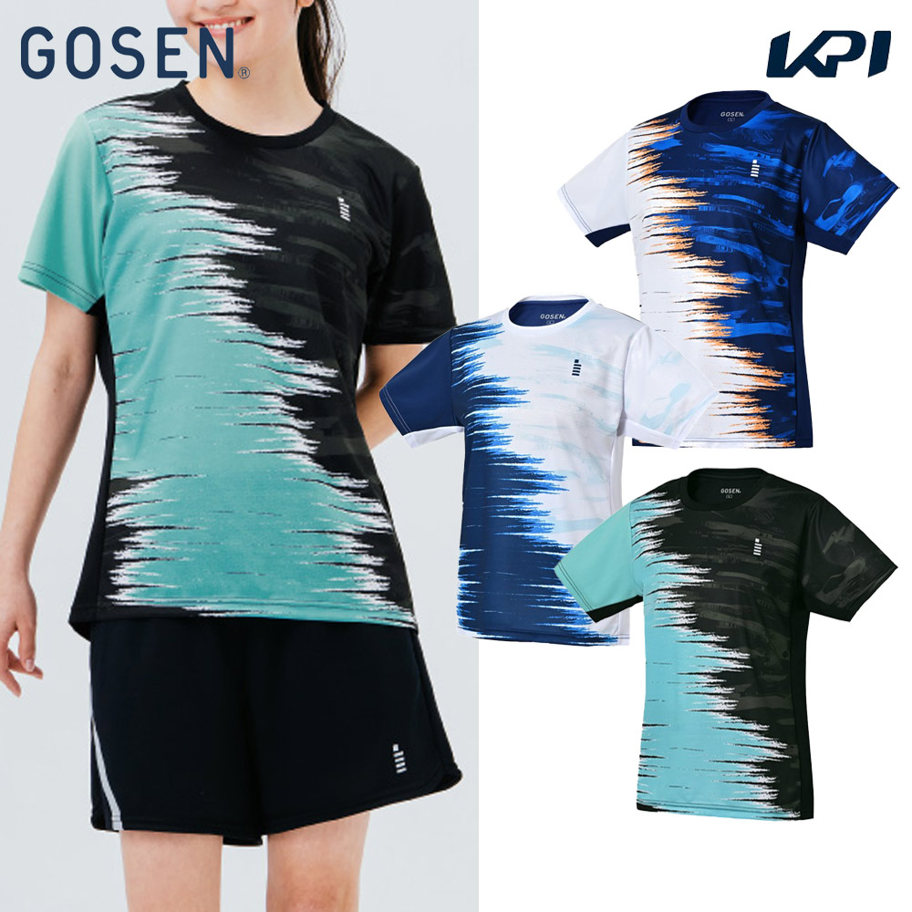 ゴーセン GOSEN テニスウェア レディース ゲームシャツ T2511 2025SS