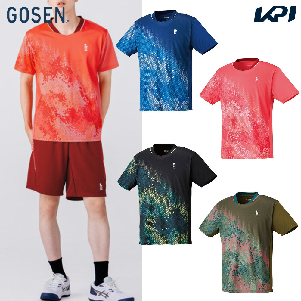 ゴーセン GOSEN テニスウェア ユニセックス ゲームシャツ T2610 2026SS