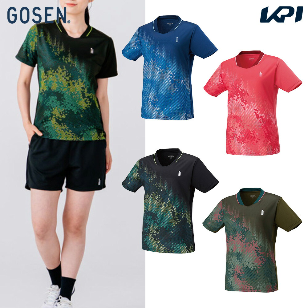 ゴーセン GOSEN テニスウェア レディース ゲームシャツ T2611 2026SS