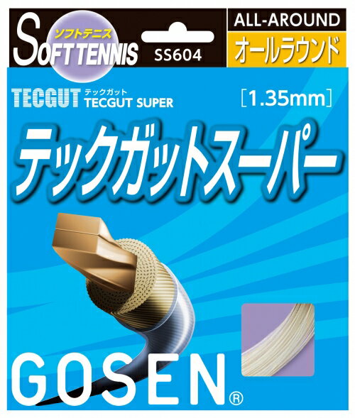 ds-856856 GOSEN（ゴーセン） テックガット テックガット16 TS600W20P