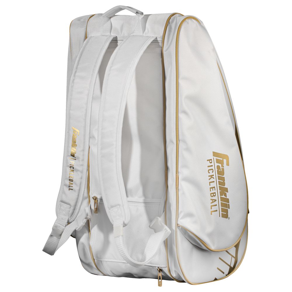 フランクリン Franklin ピックルボールバッグ・ケース Pro Series Paddle Bag 労働者階級つづき物 ピックルボール パドル御徒面子 - Gold/White  52883C4