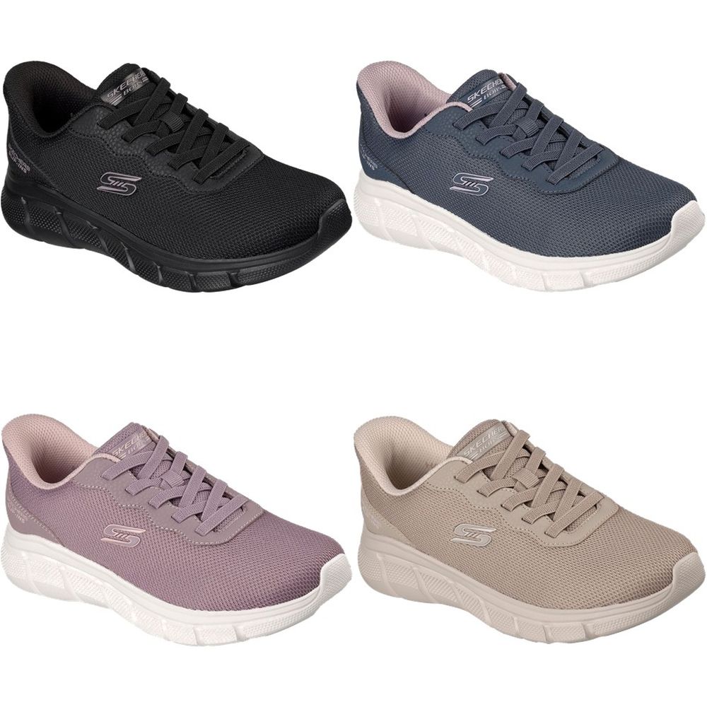 スケッチャーズ SKECHERS カジュアルシューズ レディース BOBS B FLEX 117324